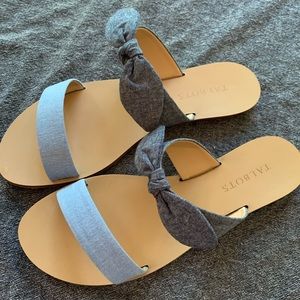 Talbots slides sandals size 8. Worn once.